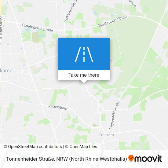 Tonnenheider Straße map