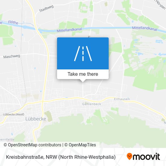 Kreisbahnstraße map