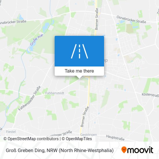 Groß Greben Ding map