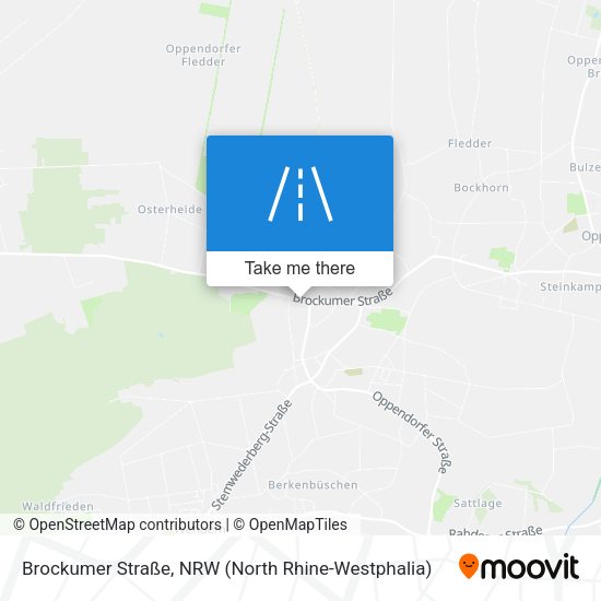 Brockumer Straße map