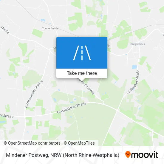 Карта Mindener Postweg