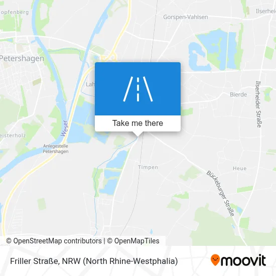 Friller Straße map