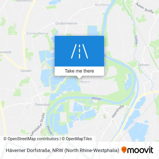 Häverner Dorfstraße map