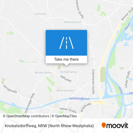 Карта Knobelsdorffweg