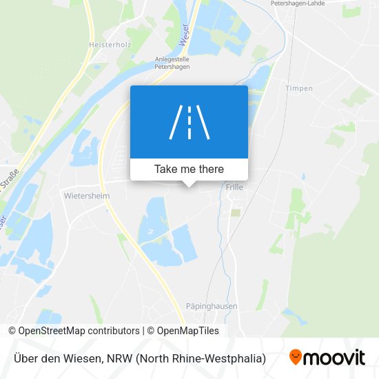 Über den Wiesen map