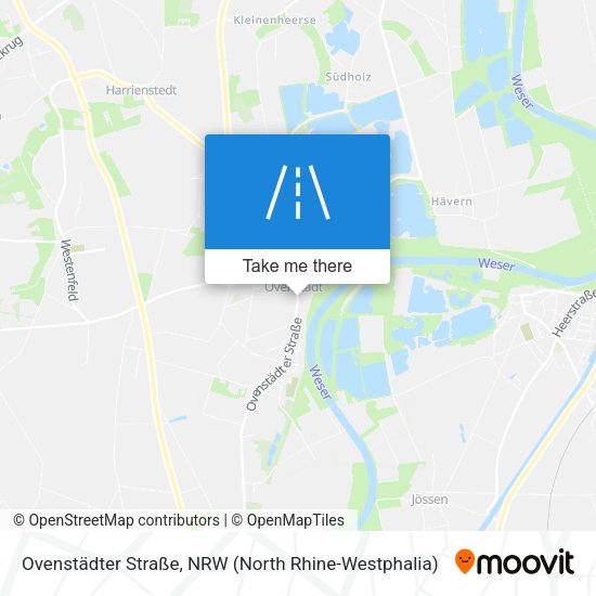 Ovenstädter Straße map