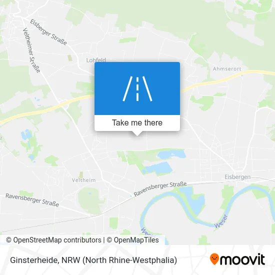 Карта Ginsterheide