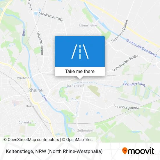 Карта Keltenstiege
