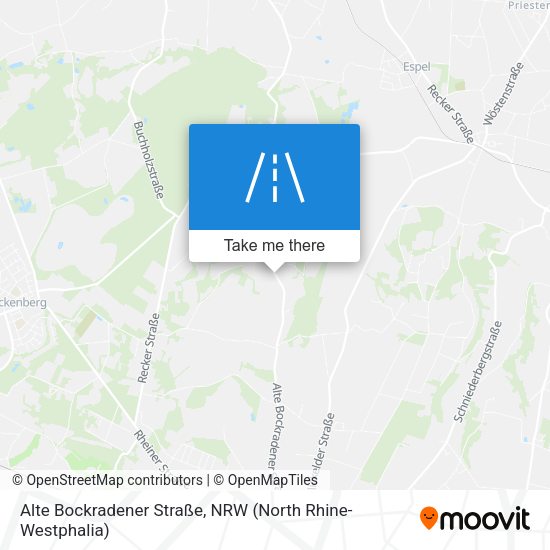 Alte Bockradener Straße map