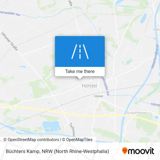 Büchters Kamp map