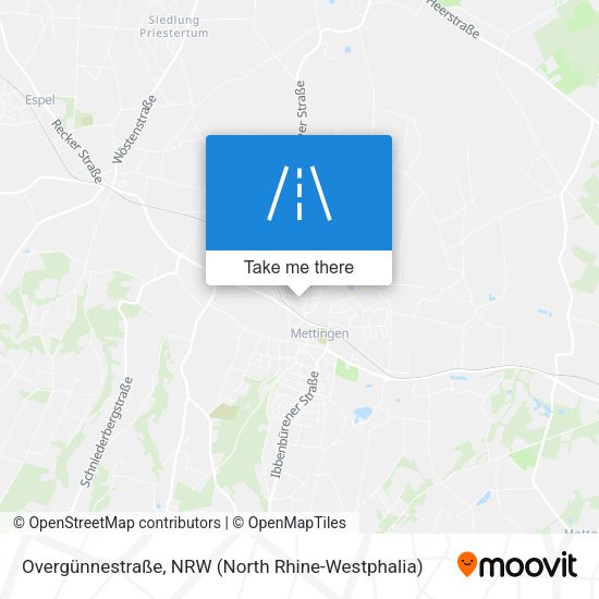 Overgünnestraße map