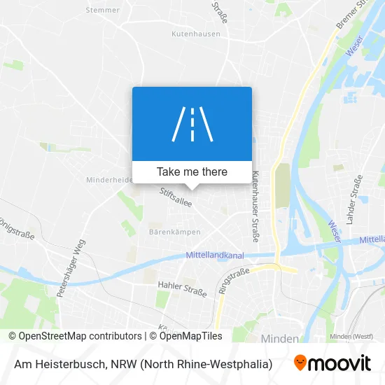 Карта Am Heisterbusch