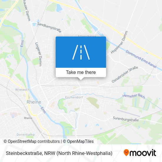 Steinbeckstraße map