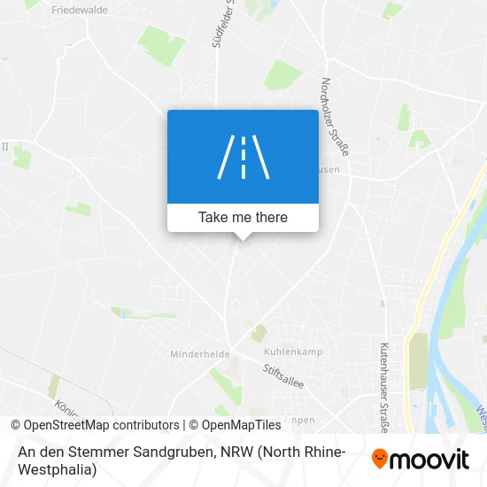 An den Stemmer Sandgruben map