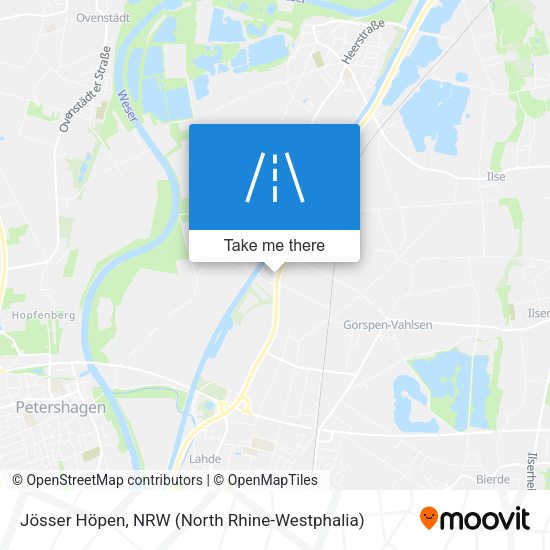 Jösser Höpen map