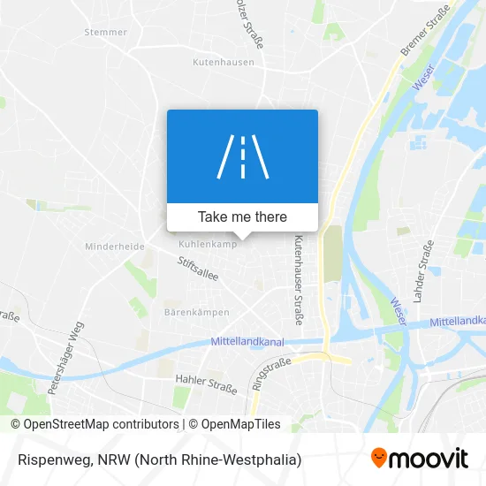 Карта Rispenweg