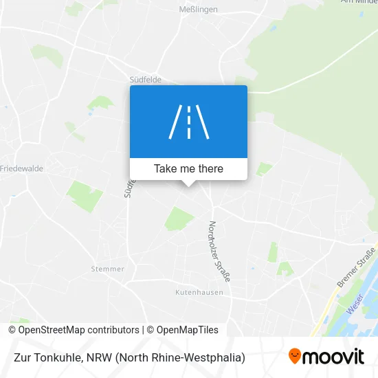 Карта Zur Tonkuhle