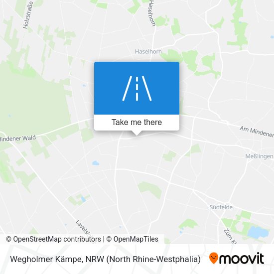 Wegholmer Kämpe map
