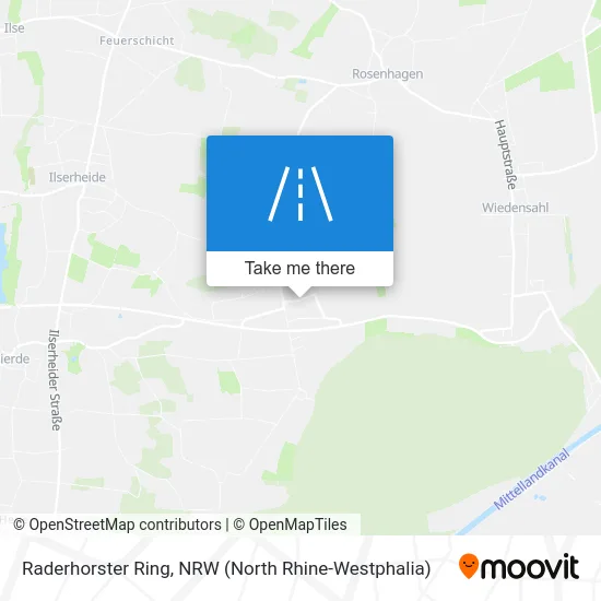 Raderhorster Ring map