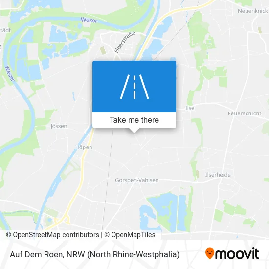 Карта Auf Dem Roen