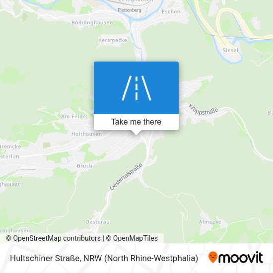 Hultschiner Straße map