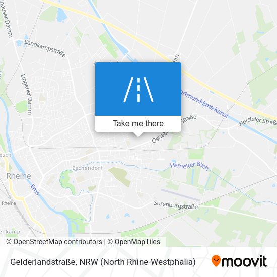 Gelderlandstraße map