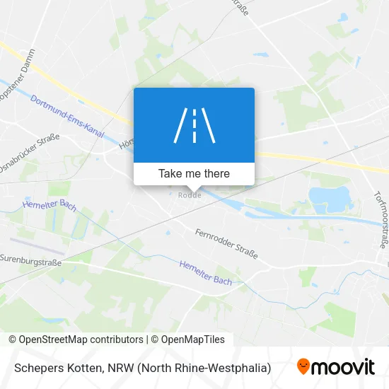 Карта Schepers Kotten