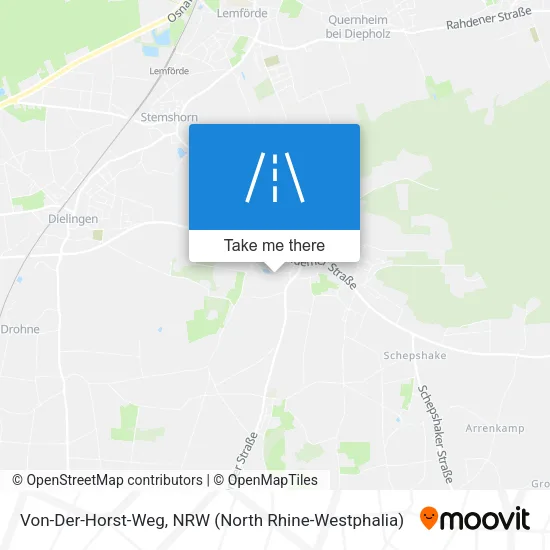Карта Von-Der-Horst-Weg