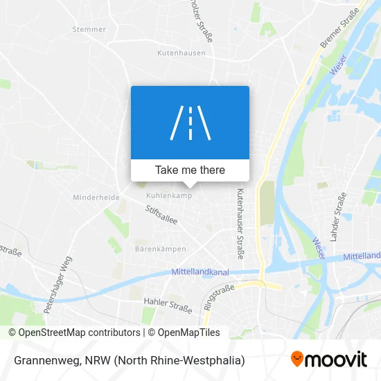 Карта Grannenweg