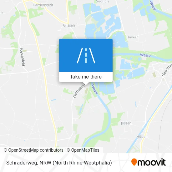 Schraderweg map