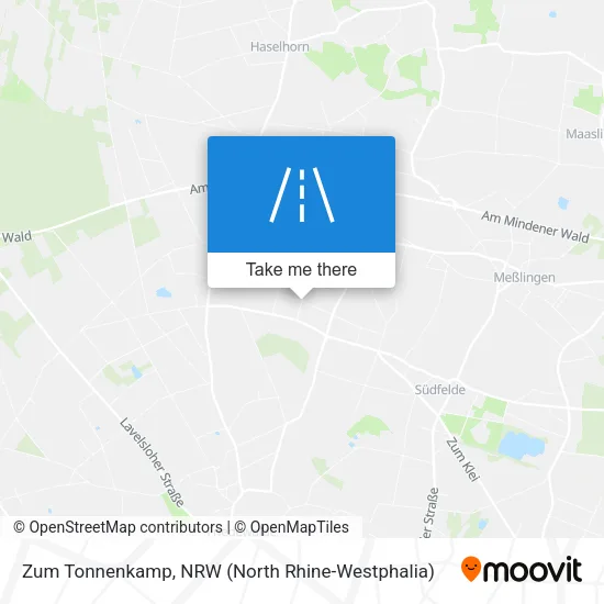 Карта Zum Tonnenkamp