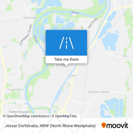 Jösser Dorfstraße map