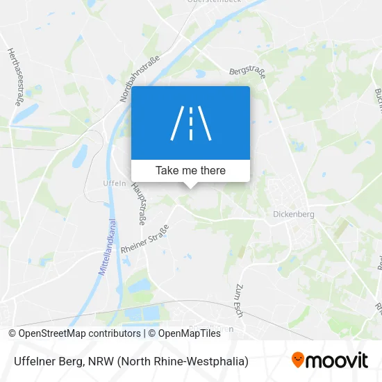 Карта Uffelner Berg