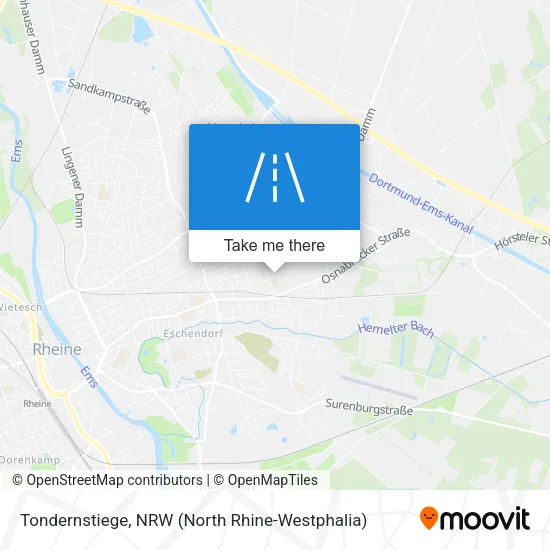Карта Tondernstiege