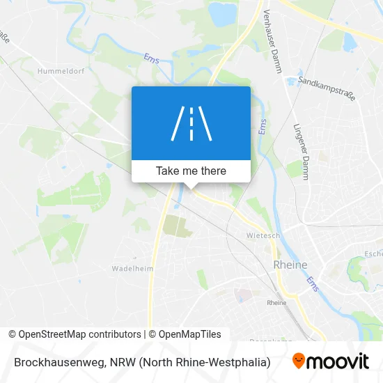 Brockhausenweg map