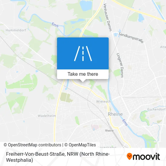 Карта Freiherr-Von-Beust-Straße