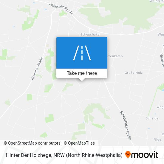 Hinter Der Holzhege map