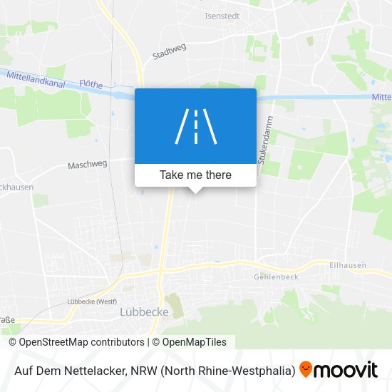 Auf Dem Nettelacker map