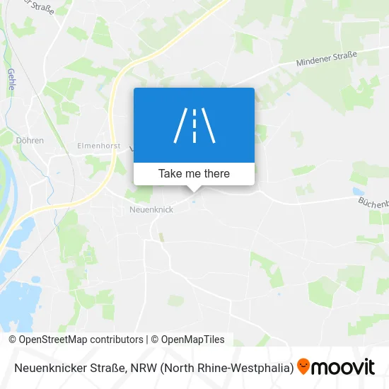 Neuenknicker Straße map