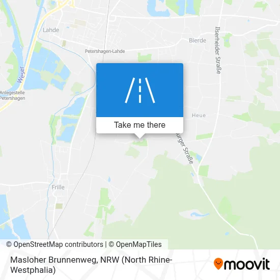 Masloher Brunnenweg map