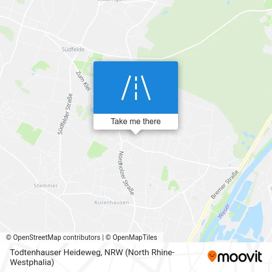 Карта Todtenhauser Heideweg