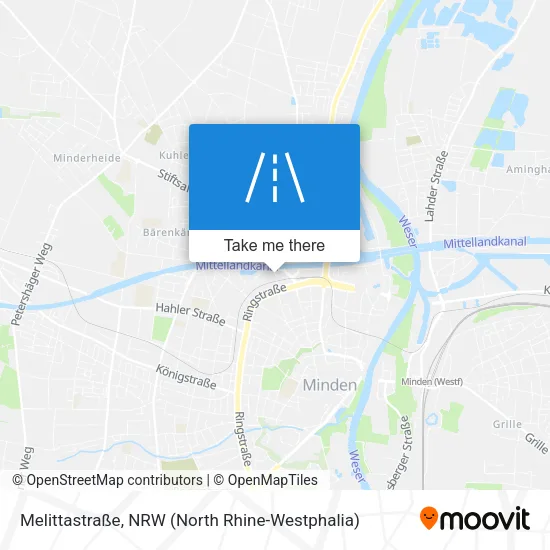 Melittastraße map