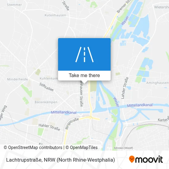 Lachtrupstraße map