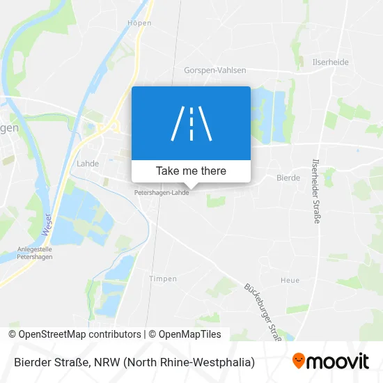 Bierder Straße map