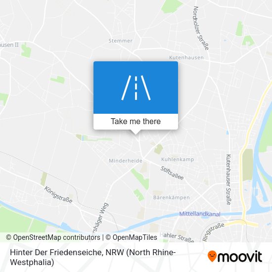 Hinter Der Friedenseiche map