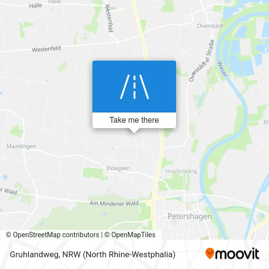 Карта Gruhlandweg
