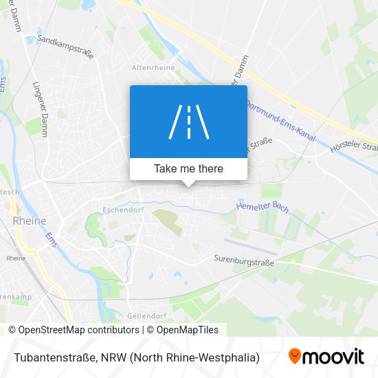 Tubantenstraße map