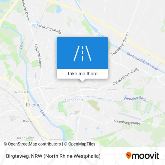 Карта Birgteweg