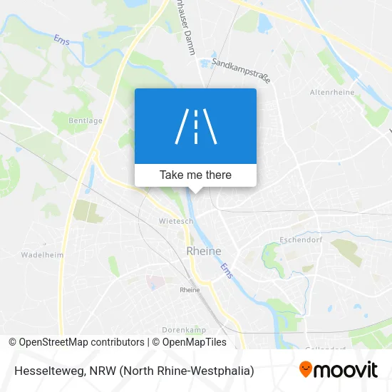 Карта Hesselteweg
