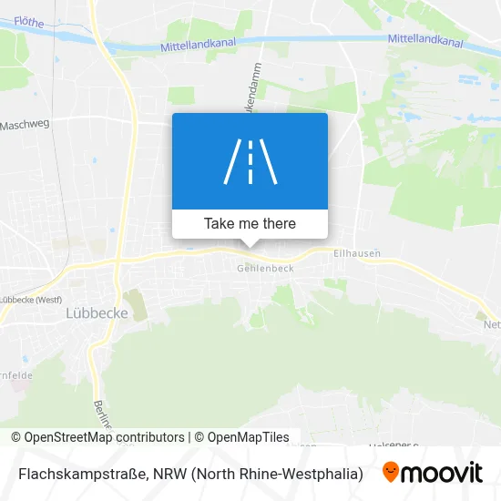 Flachskampstraße map